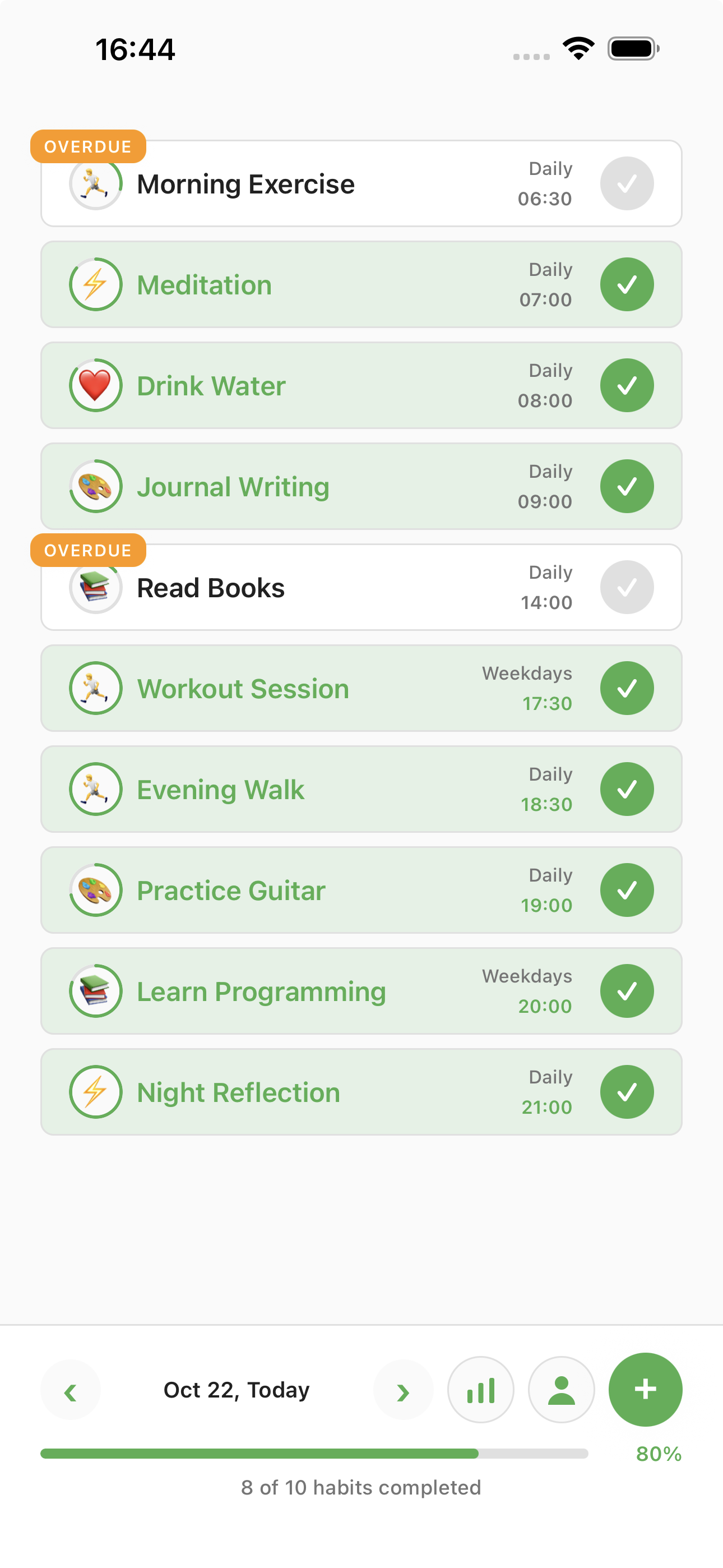 HabitOn Habit Tracker Screenshot